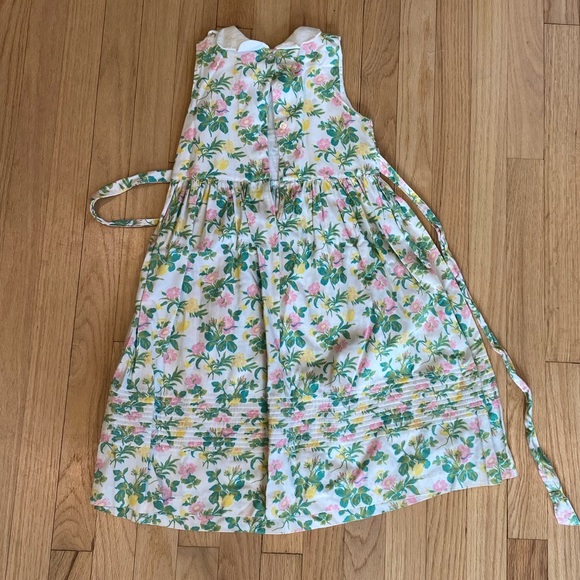 VINTAGE Girl’s Floral Laura Ashley Dress Size 6 Cottagecore Farmhouse Style - Picture 5 of 8
